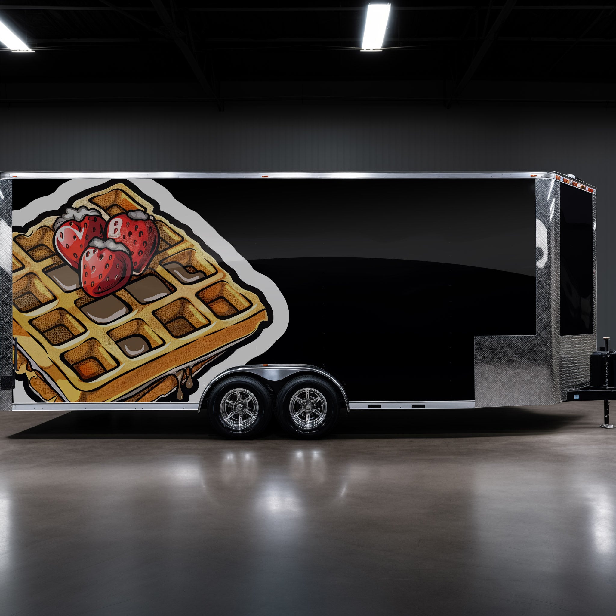 Waffles - Decal